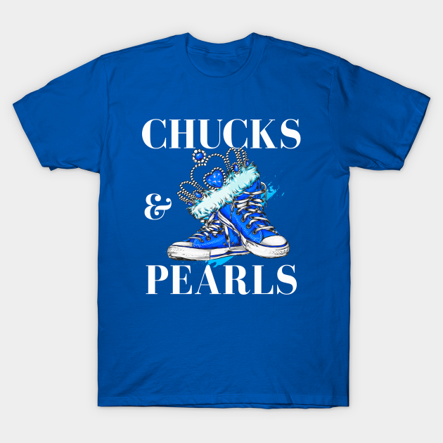 Chucks and Pearls Chucks And Pearls TShirt TeePublic